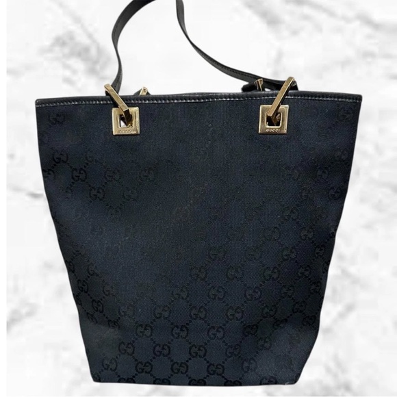 Gucci Handbags - Gucci Black Tote Bag